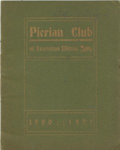 1900-1901 Member Booklet